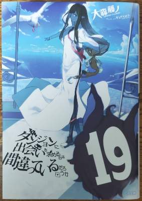 「ダンまち」19巻の表紙画像