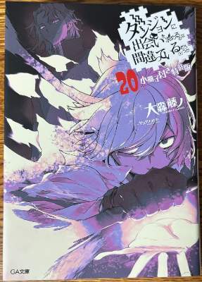 「ダンまち」20巻の表紙画像